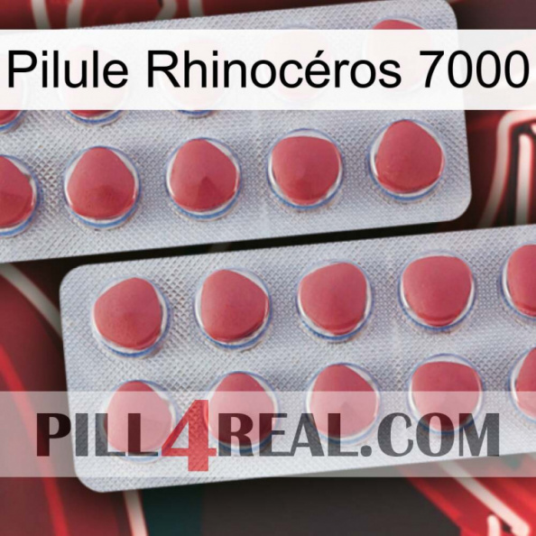Pilule Rhinocéros 7000 19